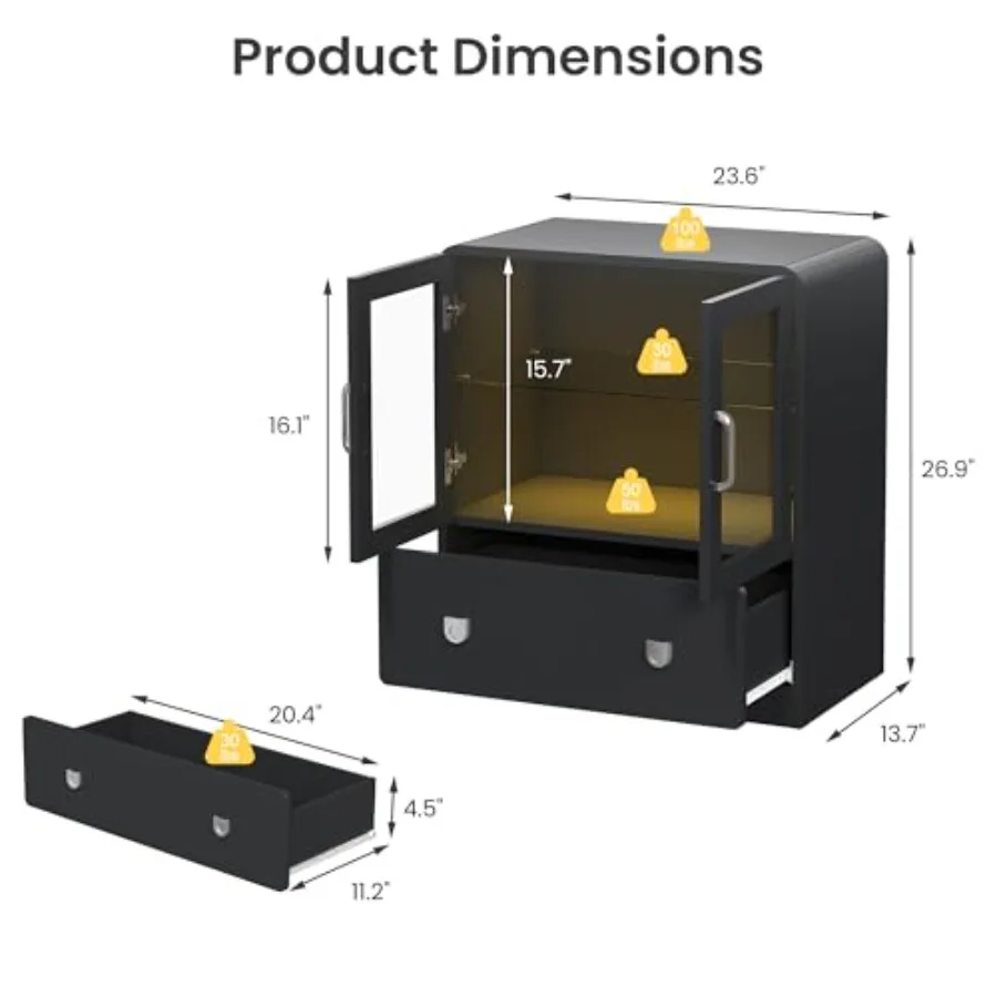 Vitrina para la sala de estar  - Storage reseña y precio
