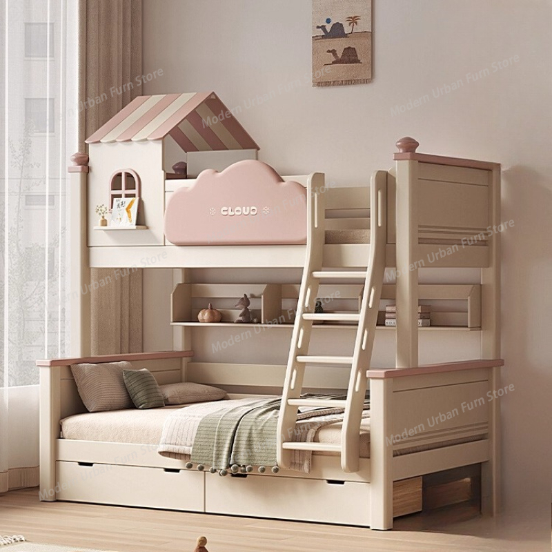 Muebles Infantiles, Camas Lite - King Size Bed Frame With Storage Drawers reseña y precio