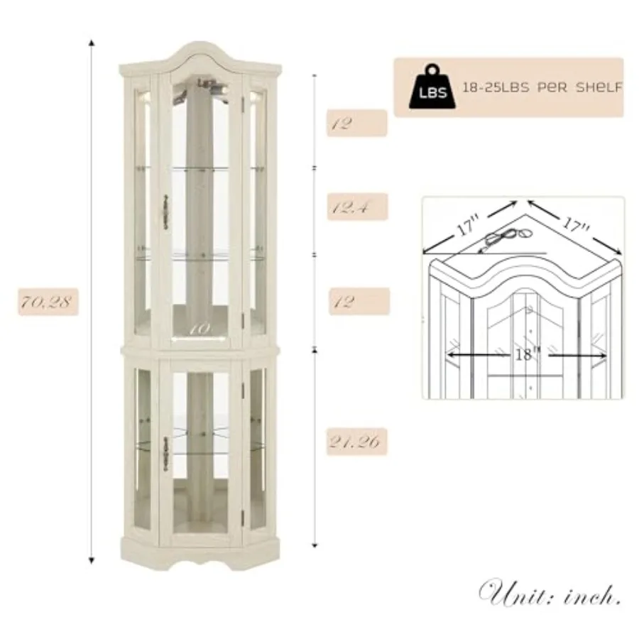 Vitrina de esquina para guarda - Storage reseña y precio