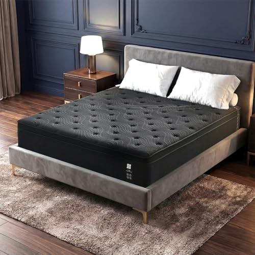 Colchón Queen de 12 Pulgadas,  - Memory Foam Mattress In A Box Queen reseña y precio