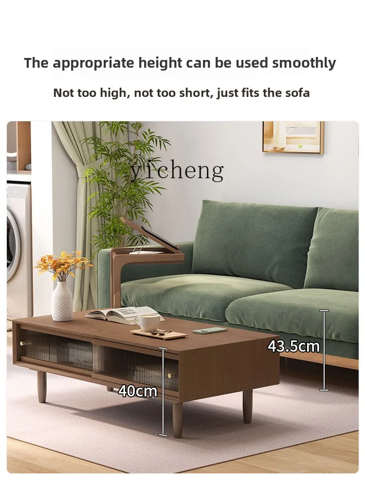 Mesa de centro de madera maciz - Tables reseña y precio