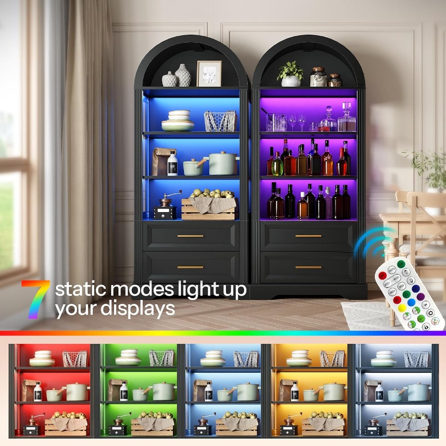Vitrina, estantería alta con f - Storage reseña y precio