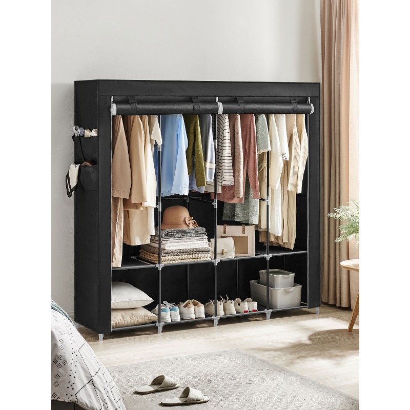 Armario Portátil, Organizador  - Wardrobe Closet Portable Fabric Cover reseña y precio